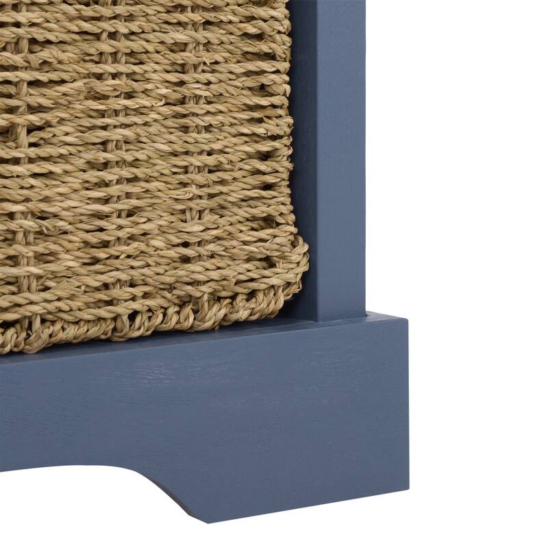 SAFAVIEH Eola Grey/ White Storage Bench - 47" x 16.1" x 19.9" - 47"W x 16"D x 20"H