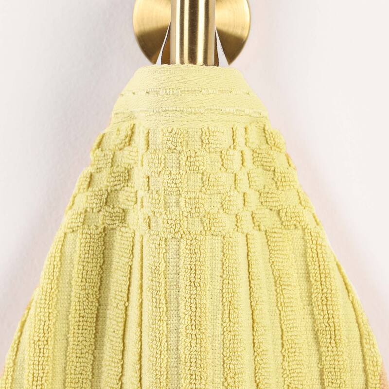 Superior Soho Ribbed Cotton Bath Towel Set of 2