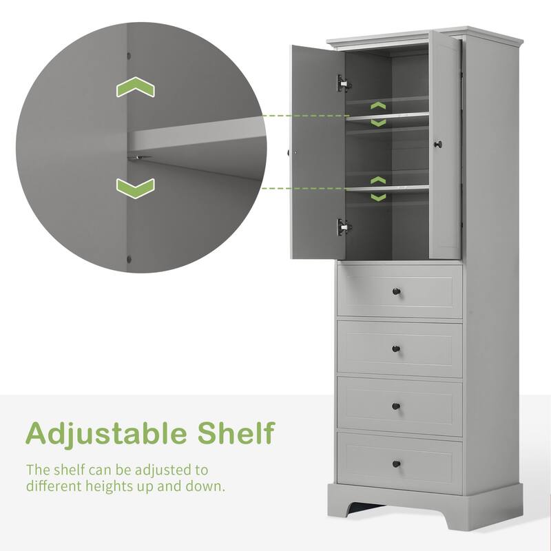 Modern Bathroom Storage Cabinet