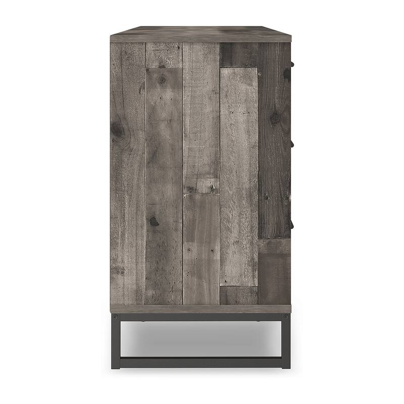 Signature Design by Ashley Neilsville Multi Gray 6 Drawer Dresser