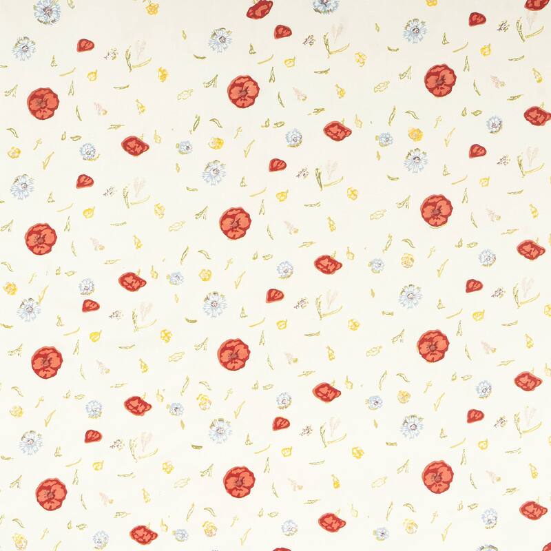Springfields Multicolored Square Cotton Tablecloth