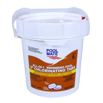 Pool Mate All-In-one Swimming Pool Three-inch Chlorinating Tabs