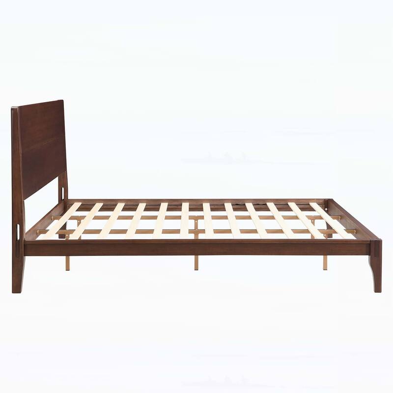 Graceful Bamboo Platform Bed for Dreamy Bedroom and Relaxing Sleep Experience