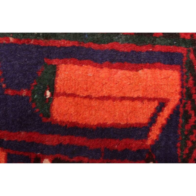 ECARPETGALLERY Hand-knotted Andelz Red Wool Rug - 3'8 x 8'2