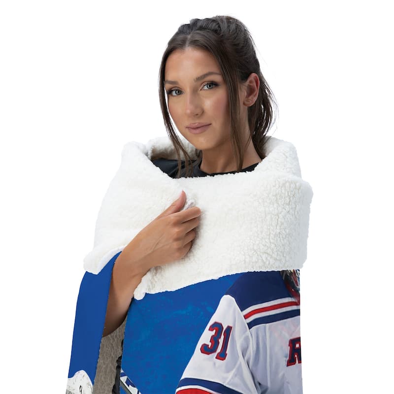 NHL Player Silk Touch Sherpa Throw Blanket