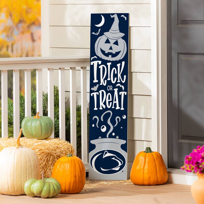 47" Double Sided Seasonal Porch Leaner, Penn State - 47" x 11.25"