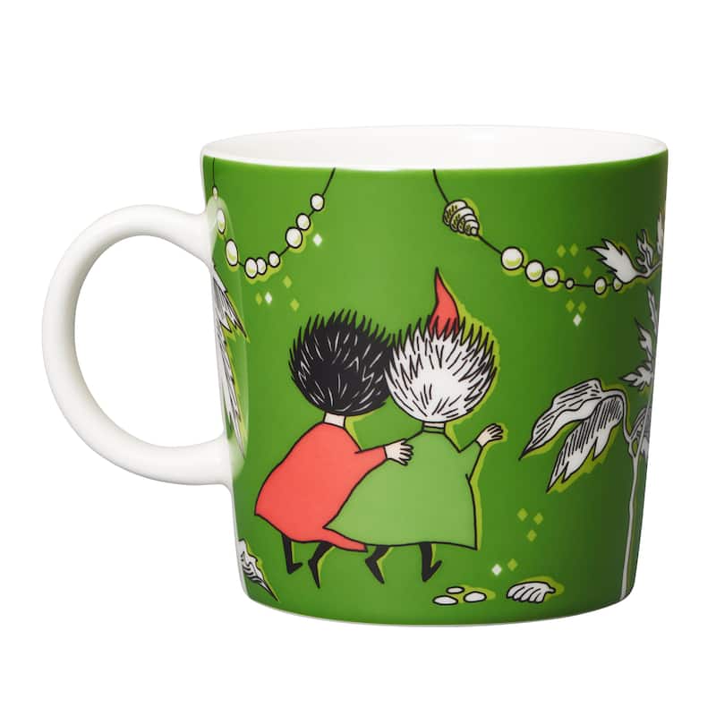 Moomin by Arabia Mug 10oz Thingumy and Bob Green