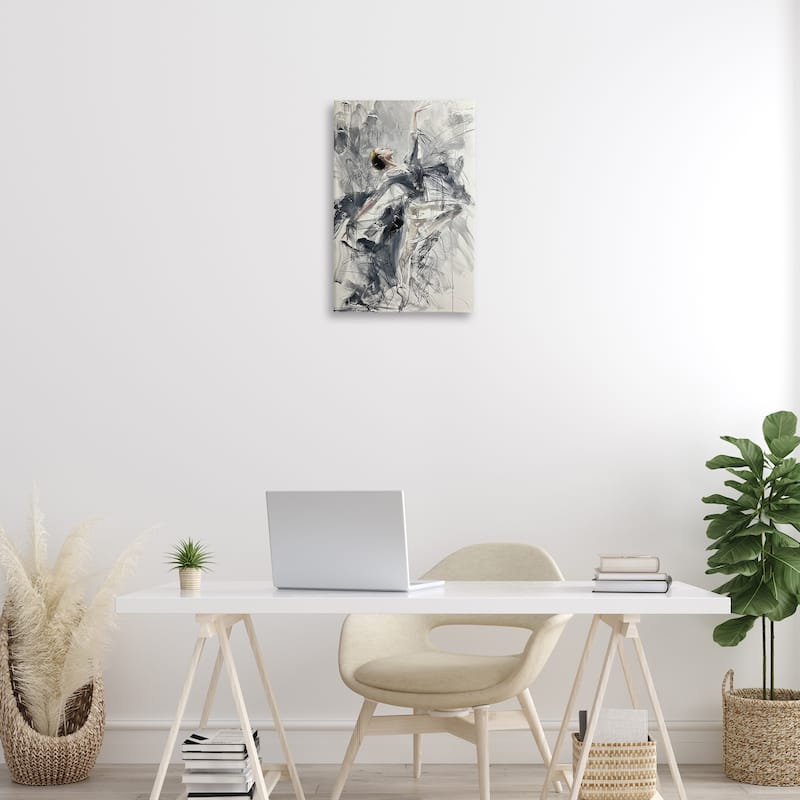 Stupell Elegant Pose Dancer Canvas Wall Art Design By Lucille Lee
