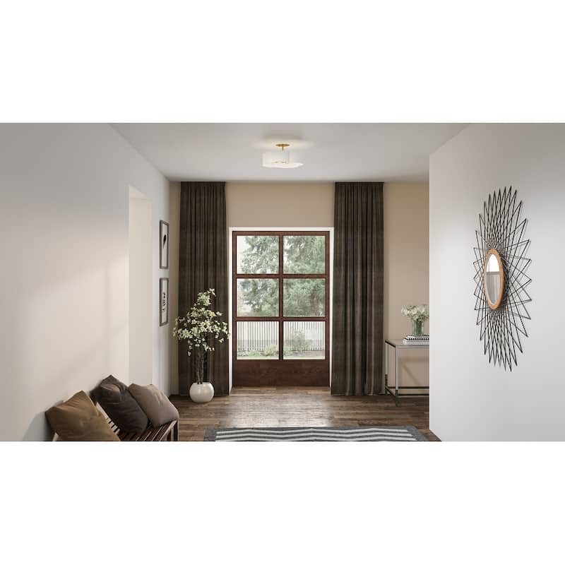 Balsam Four Light Semi-Flush Mount