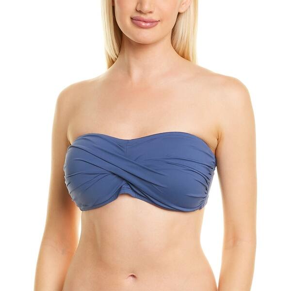 slide 1 of 2, La Blanca Island Goddess Bikini Top