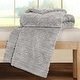 preview thumbnail 42 of 95, Superior Arctic Boho Jacquard Plush Fluffy Fleece Blanket