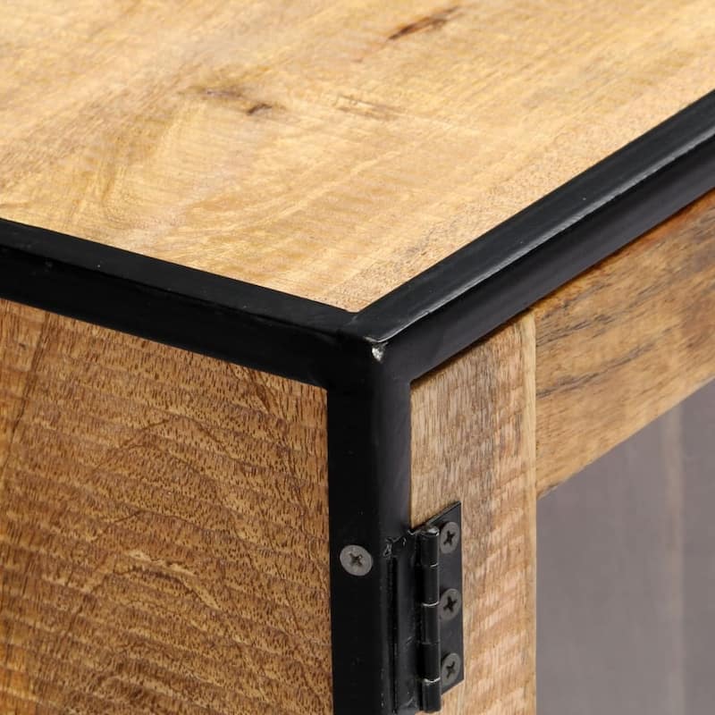 vidaXL TV Cabinet 47.2"x11.8"x29.5" Solid Reclaimed Wood
