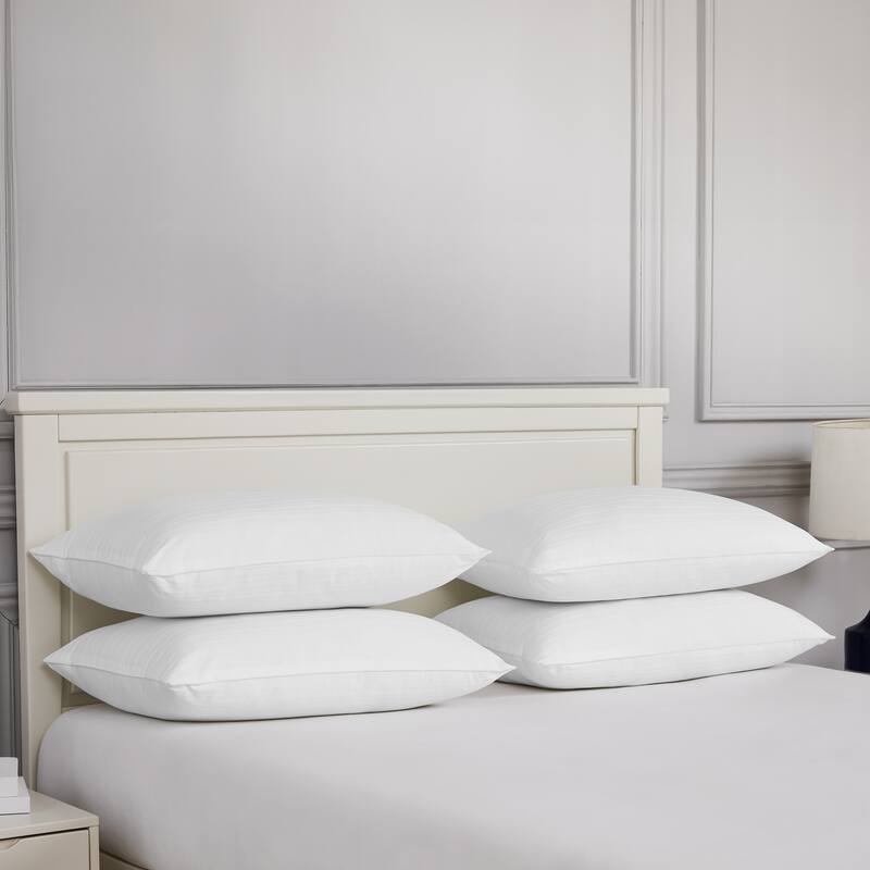 Tommy Bahama 4 Pack Medium Density 300 TC Down Alternative Pillows - King
