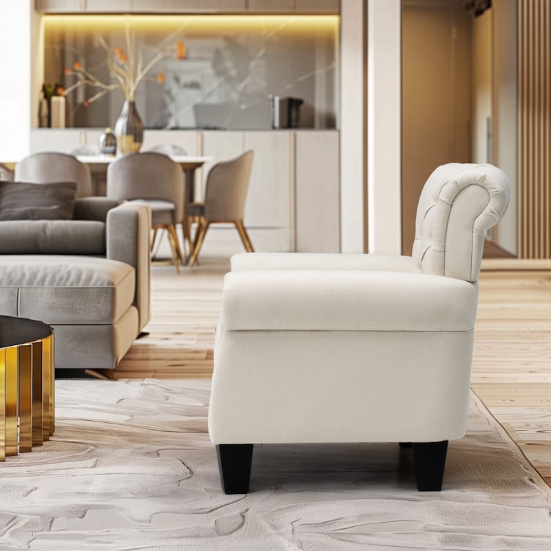 Pellebant Modern Accent Chair Club Armchair for Living Room