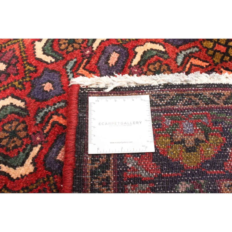 ECARPETGALLERY Hand-knotted Anadol Dark Red Wool Rug - 4'7 x 6'8