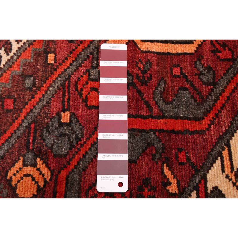 ECARPETGALLERY Hand-knotted Konya Anatolian Dark Red Wool Rug - 2'11 x 9'8