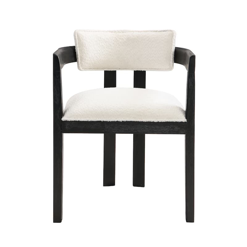 Arkenis 7pc Dining Set with Cushioned Seat and Back, Rubberwood by Christopher Knight Home