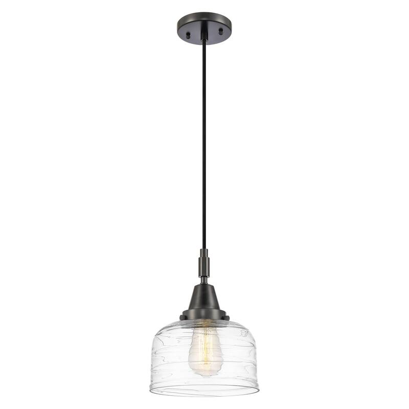 Innovations Lighting 447-1P-G713 Bell 8" Wide Mini Pendant with Clear