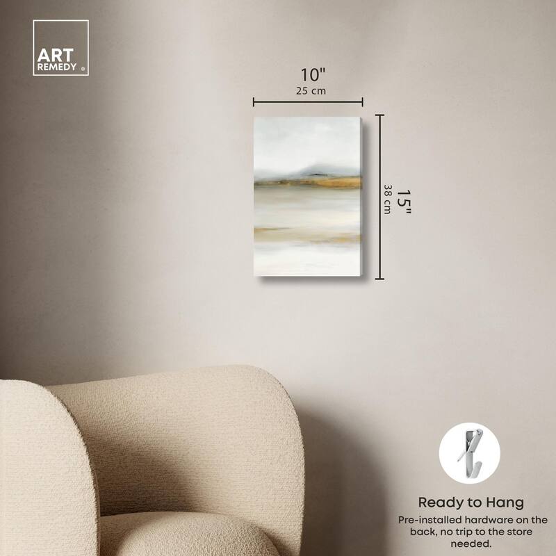 Misty Expanse II Canvas by Art Remedy, Gallery Wrapped
