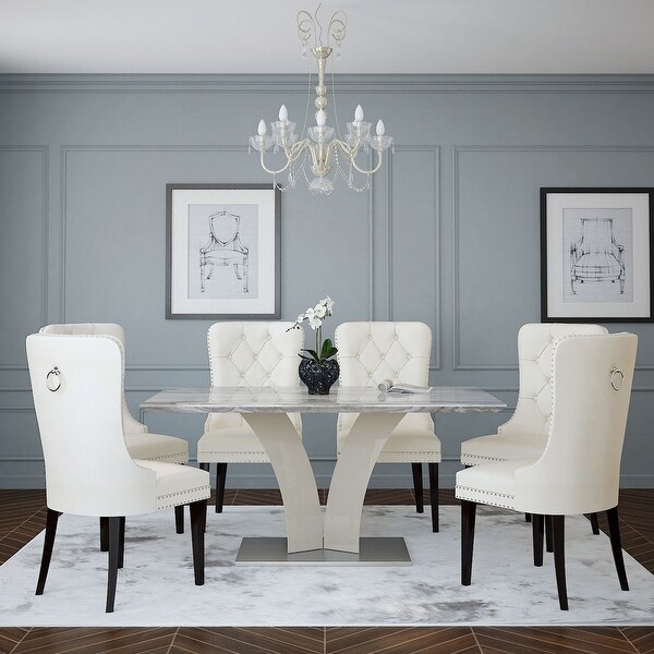 Ivory dining hotsell table set