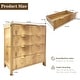 preview thumbnail 2 of 4, Chest of 4-Drawer for Living Room, Bedroom, Nursery Hallway Closet