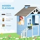 preview thumbnail 7 of 6, Imagination Station Exploring the World of Kids' Playhouses - 59.4" W x 44.3" D x 55.9" H