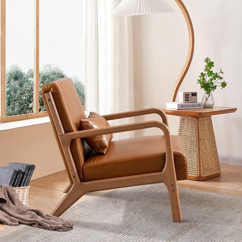 Aston Modern Solid wood Accent Chair