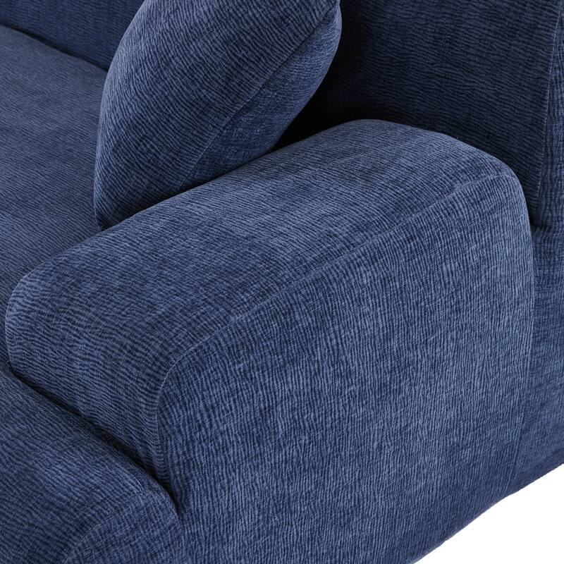Modern Large L-Shape Modular Sectional Sofa for Living Room