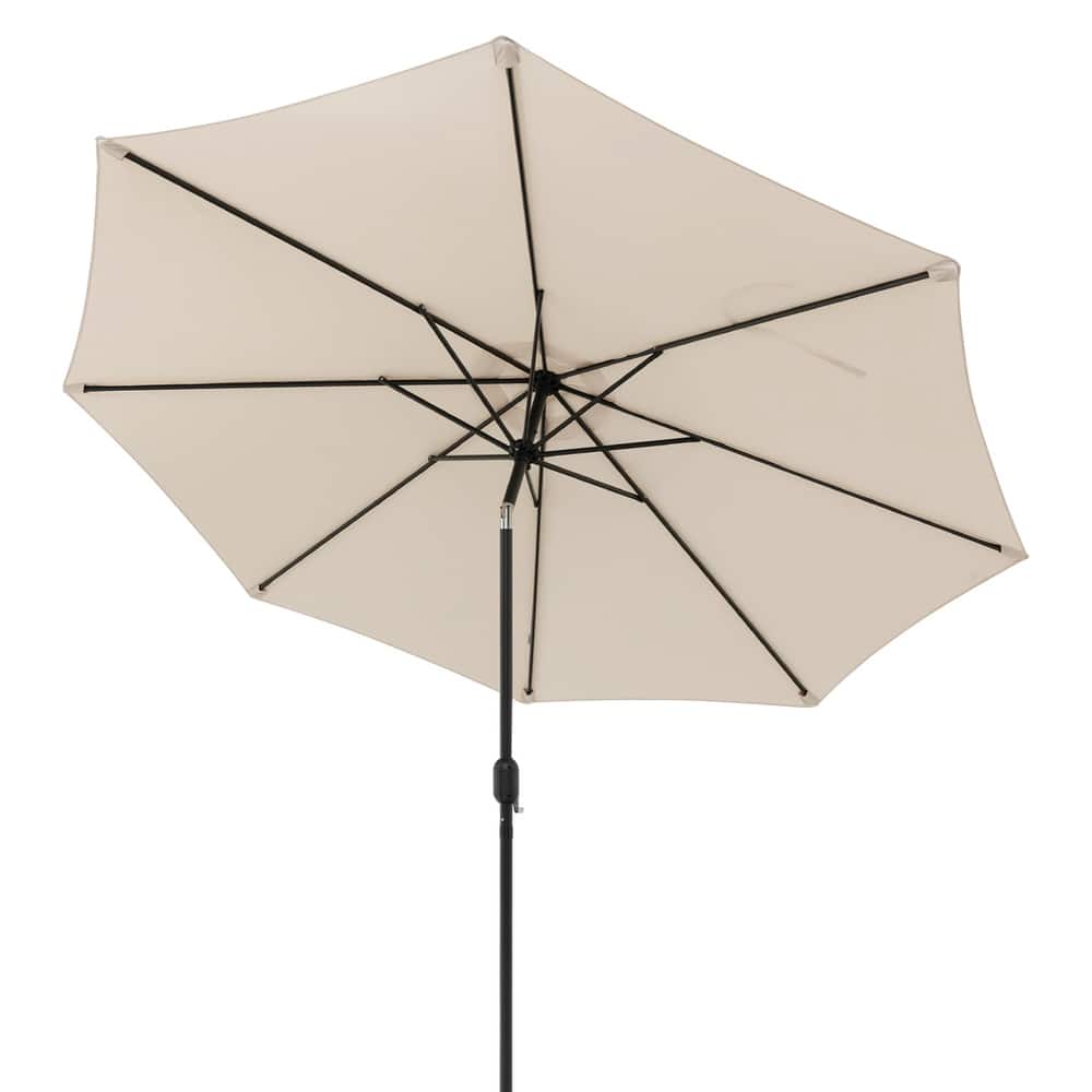 Costway 10Ft Outdoor Market Patio Table Umbrella Push Button Tilt