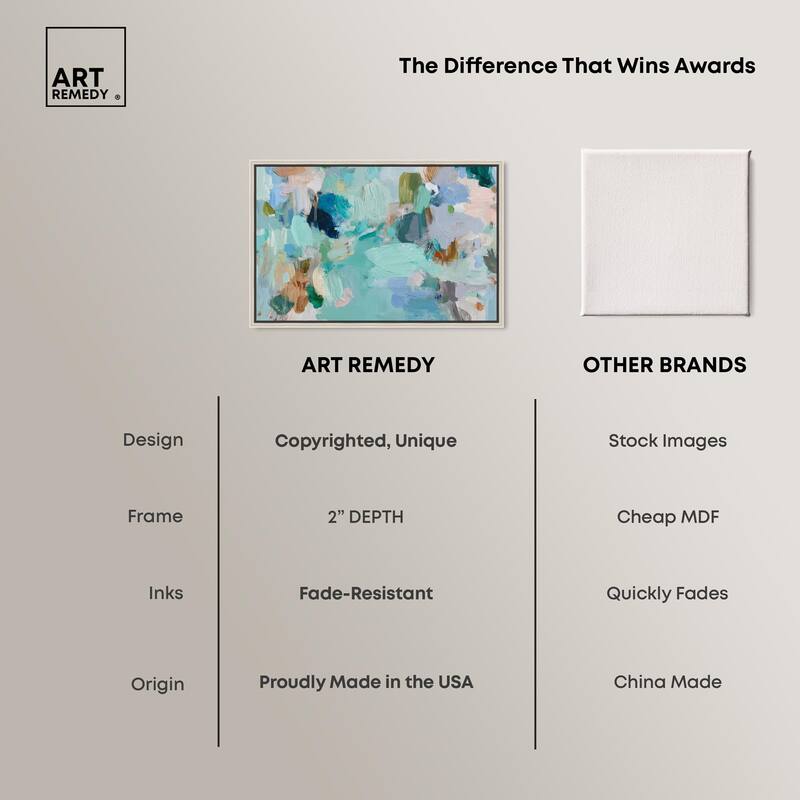 Layers of Feeling II Canvas by Art Remedy