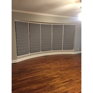 cordless shades roman darkening arlo blinds lift fabric grey