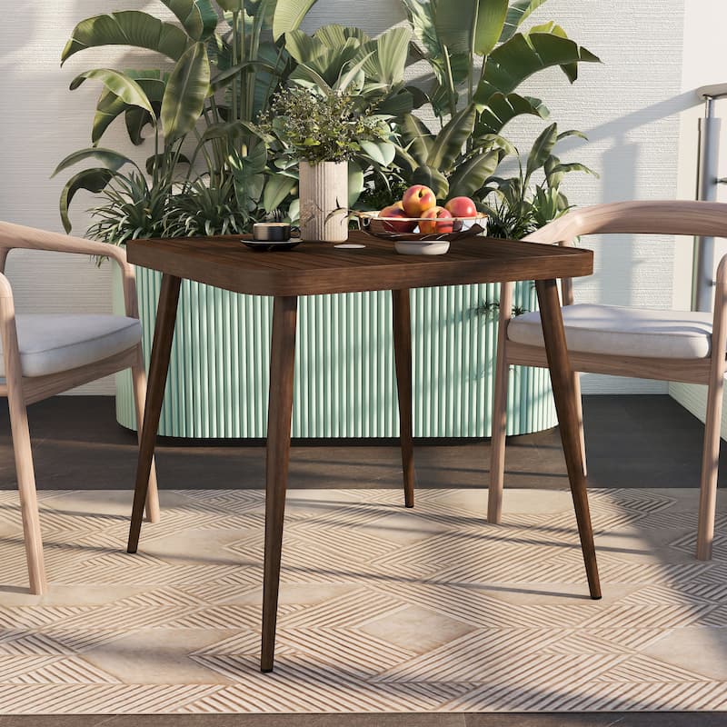 Darver Mid-Century 32-inch Patio Dining Table by Furniture of America