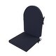 preview thumbnail 33 of 48, Laguna Adirondack Outdoor Deep Seat Cushion Navy Blue