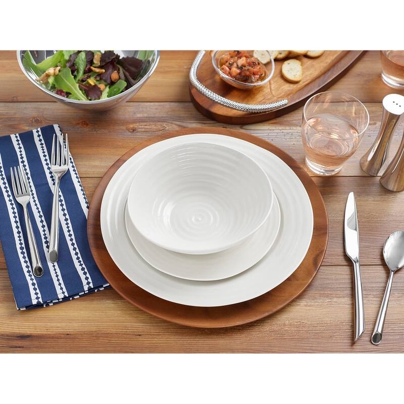 Nambe Skye Acacia Wood Charger - 13 Inch