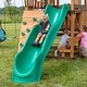 preview thumbnail 9 of 11, Backyard Discovery Highlander Cedar Wood Swing Set, 3-Story Clubhouse - 15'5" x 15'6"