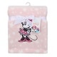 preview thumbnail 4 of 2, Lambs & Ivy Disney Baby Minnie Mouse Stars Pink Soft Fleece Baby Blanket
