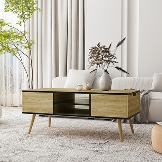 Coffee table with Open Storage Shelf - Bed Bath & Beyond - 39579865