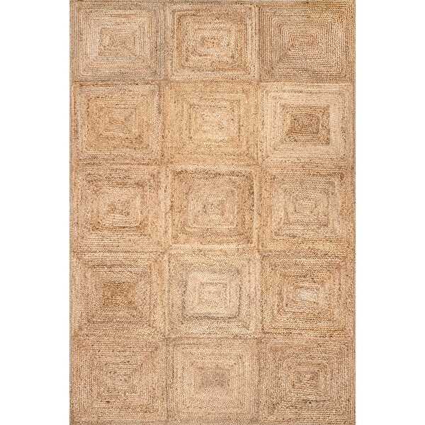 Alexander Home Kanarra HandTufted Geometric Modern Wool Area Rug On