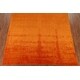 preview thumbnail 6 of 18, Orange Gabbeh Lori Area Rug Handmade Silk Carpet - 8'10" x 11'9"