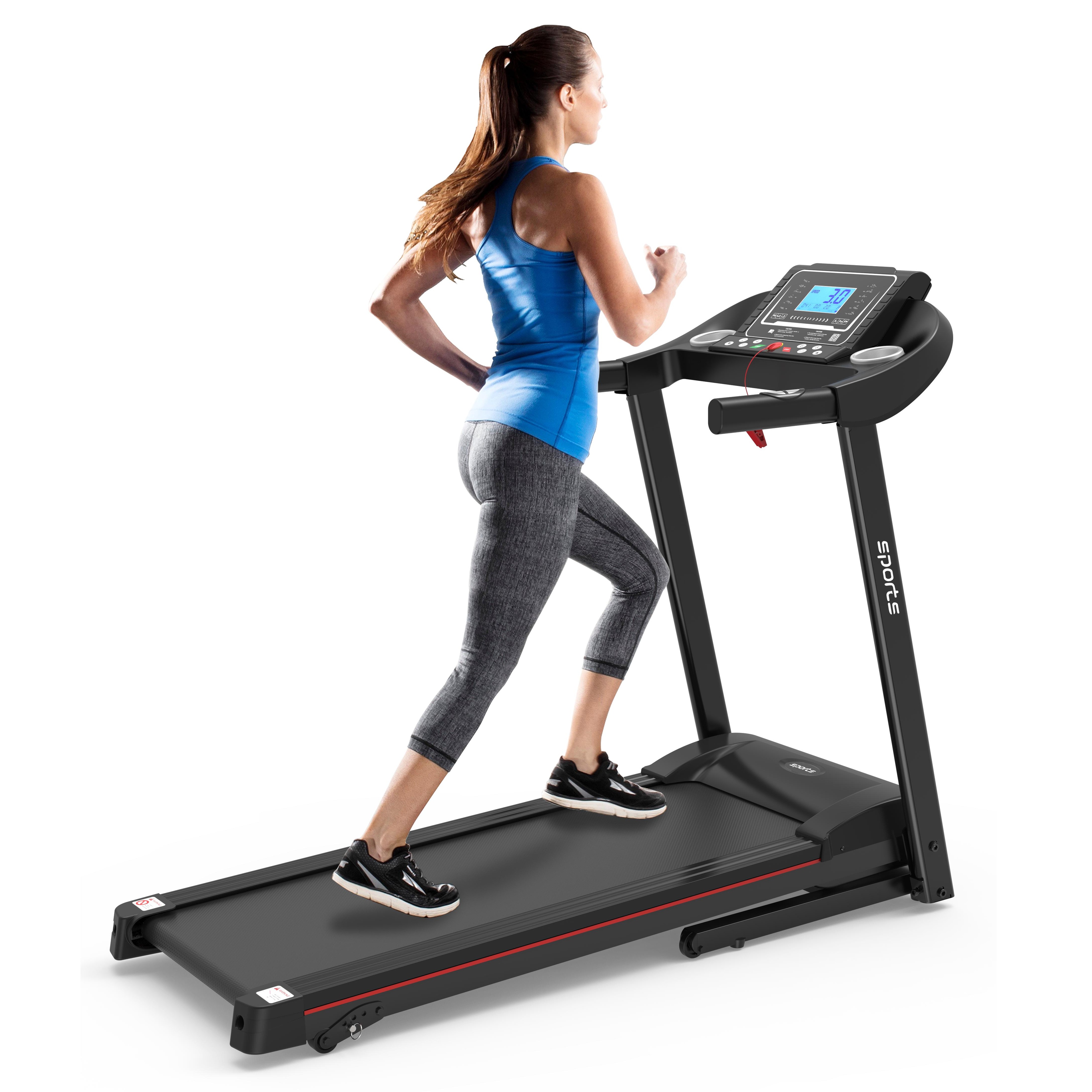 Home Foldable Treadmill with Incline Electric Walking Treadmill