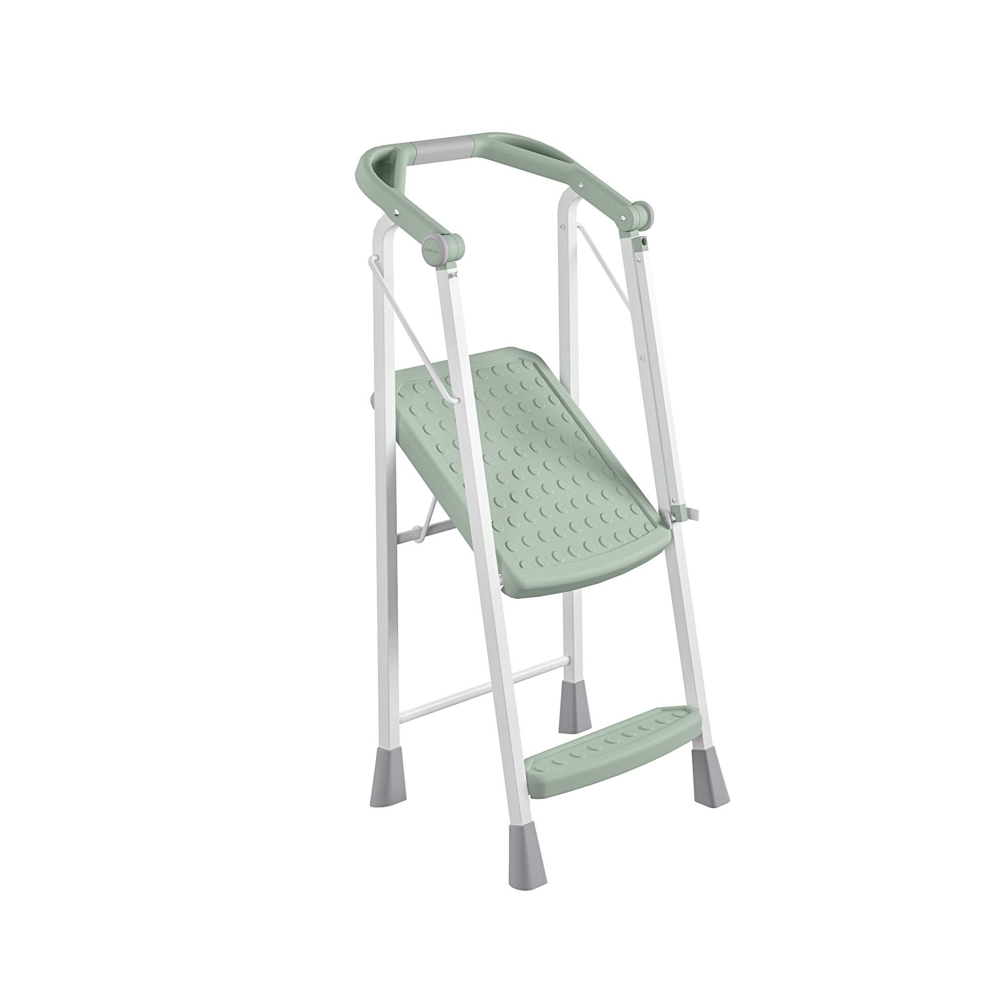 Folding 1 top step stool