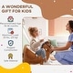 preview thumbnail 8 of 7, Qaba Baby Rocking Horse, Plush Animal Rocker with Sound, Wooden Base, & Safety Belt for Ages 18-36 Months, Brown