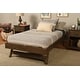 preview thumbnail 6 of 10, Somette Boho Daybed and Pop Up Bed in Rustic Walnut with Mattresses