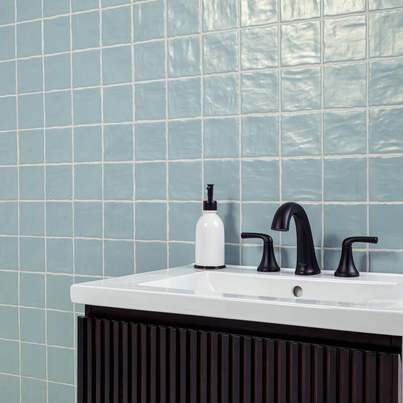 Ackland AKNPTRAV4X4S-CA Rava - 4" x 4" Solid Wall Tile - Satin Visual