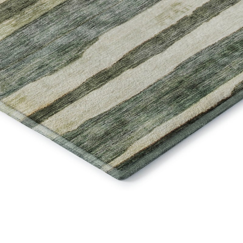 Premium Washable Super Soft Modern Stripes Mayfield Rug
