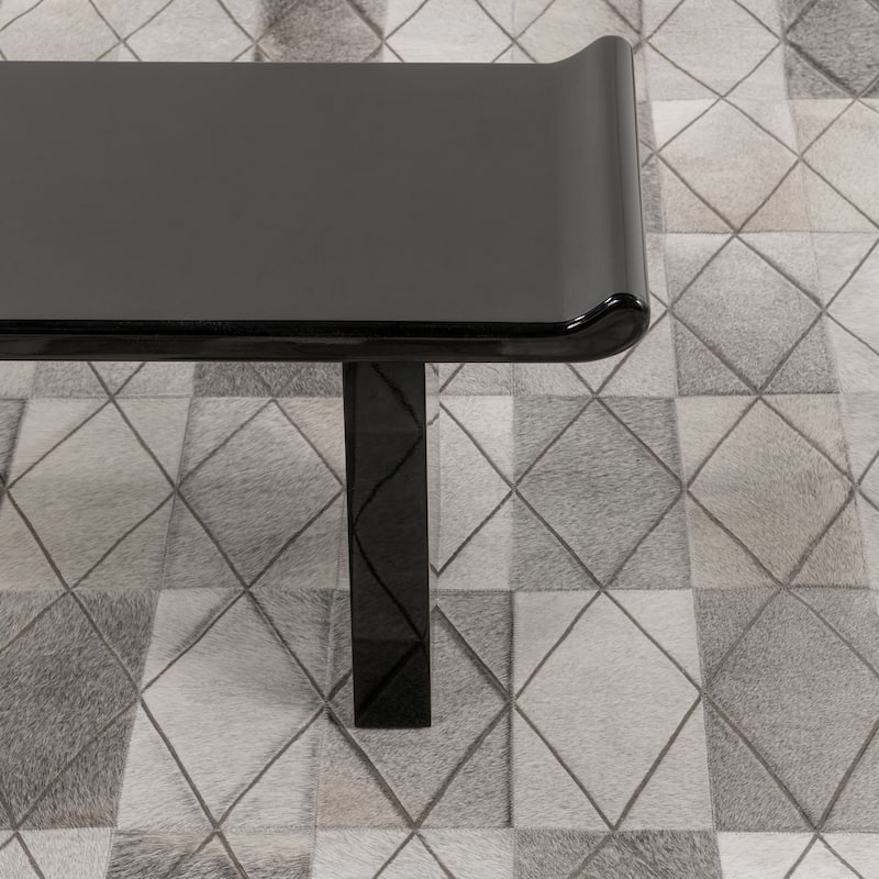 Ben Soleimani Arlequin Hide and Viscose Hand Woven Rug