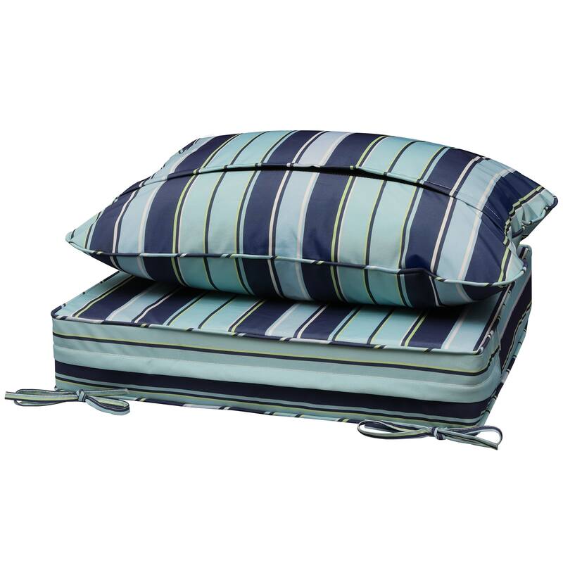 Waterproof Outdoor Deep Seat Cushion Set for Patio Furniture and Chairs