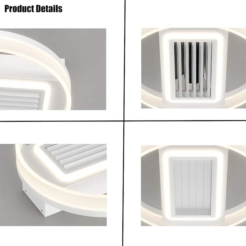 Fan Lamp With Dimmable LED
