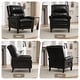 preview thumbnail 38 of 46, HOMYKA Upholstered Chaise Lounge with Nail Trim for Living Room