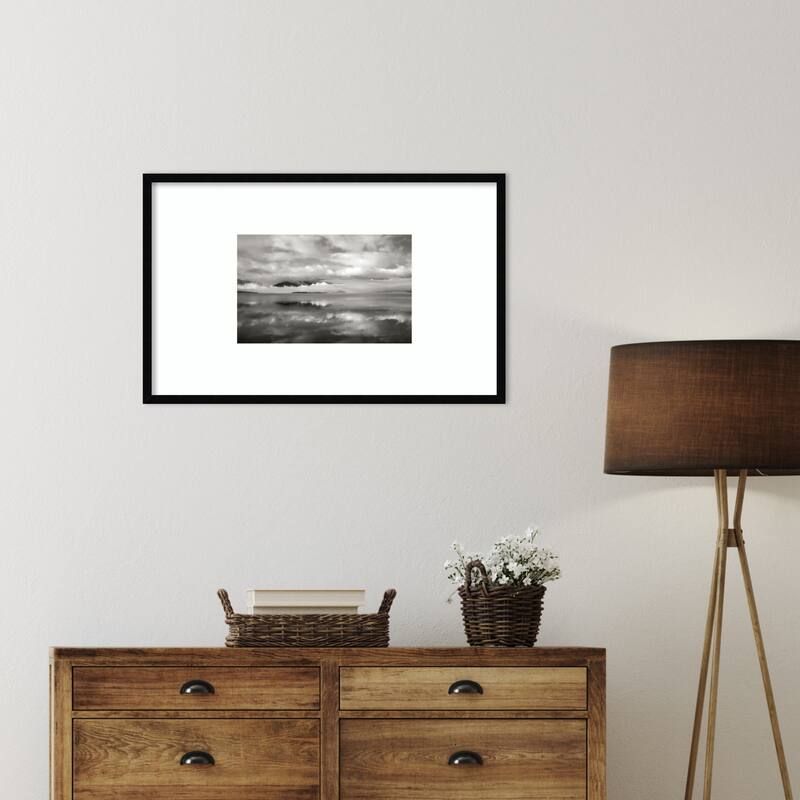 Ashokan Reservoir No. 1 by Kelly Sinclair Wood Framed Wall Art Print